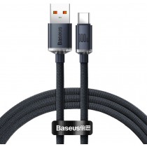 Кабель Baseus USB to Type-C 100W 1.2m (CAJY000401) чорний