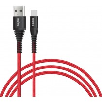 Кабель Intaleo USB - Type-C 1,2м (CBRNYT1) червоний