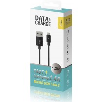 Кабель Piko Micro USB 1,2м CB-UM11 Black